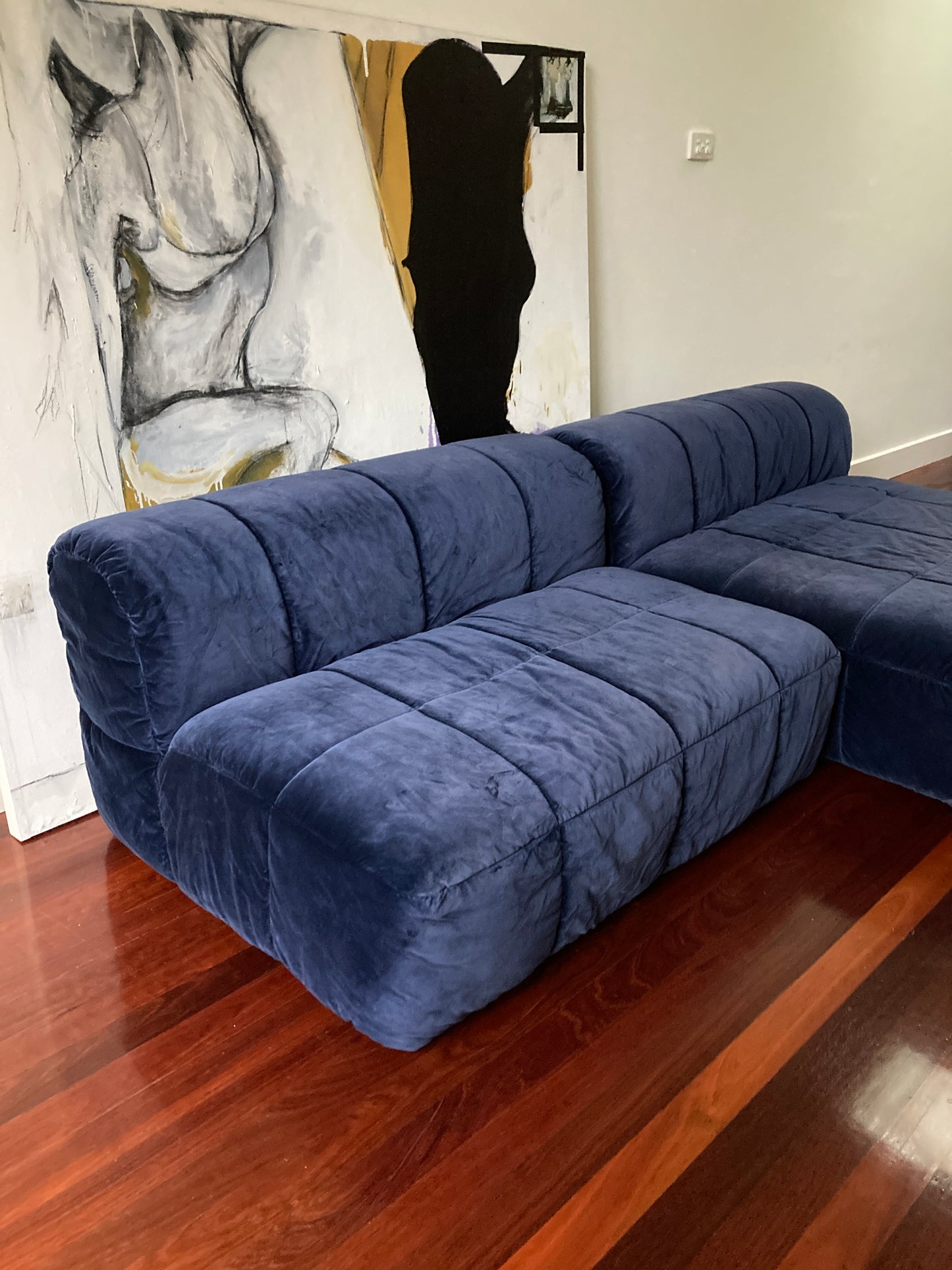 Arflex Strips Sofa by Cini Boeri