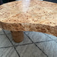 Condo Objects Burl Coffee Table