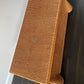 Vintage Draped Wicker Coffee Table / Chest