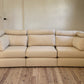 Large 10 Piece 1970's Modular Sofa - Recovered