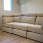 Large 10 Piece 1970's Modular Sofa - Recovered