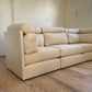 Large 10 Piece 1970's Modular Sofa - Recovered