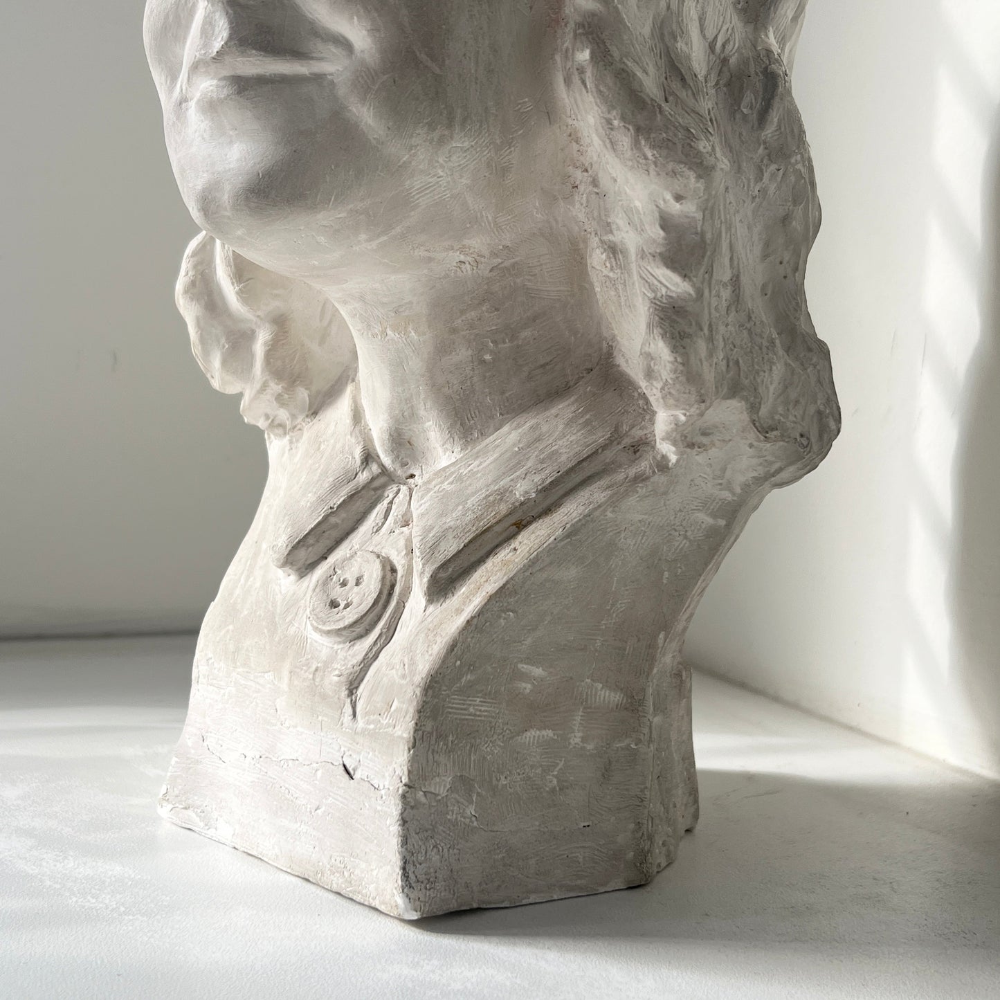 1930s Swedish Plaster Bust