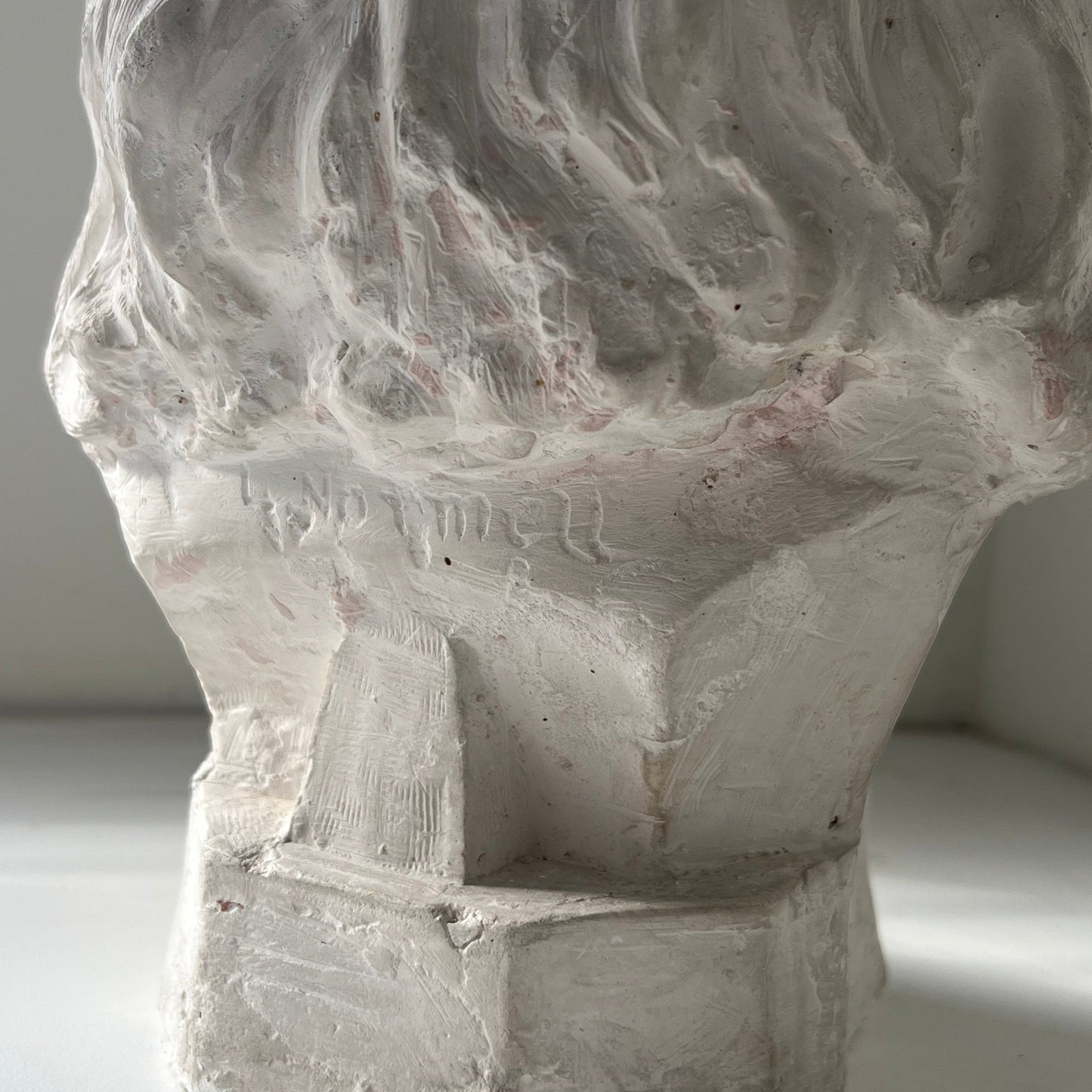 1930s Swedish Plaster Bust