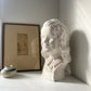 1930s Swedish Plaster Bust