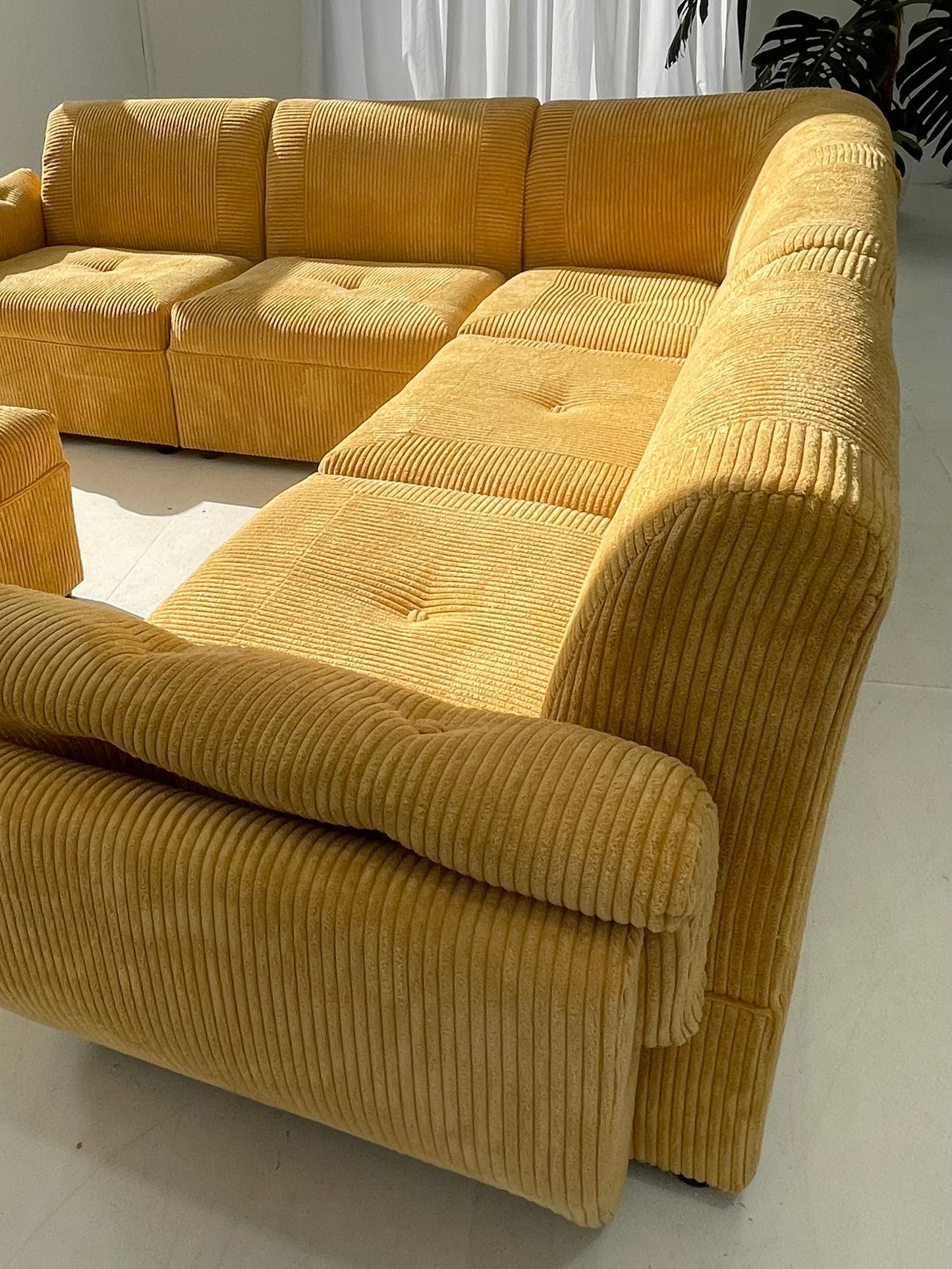 Bespoke Corduroy Modular Sofa