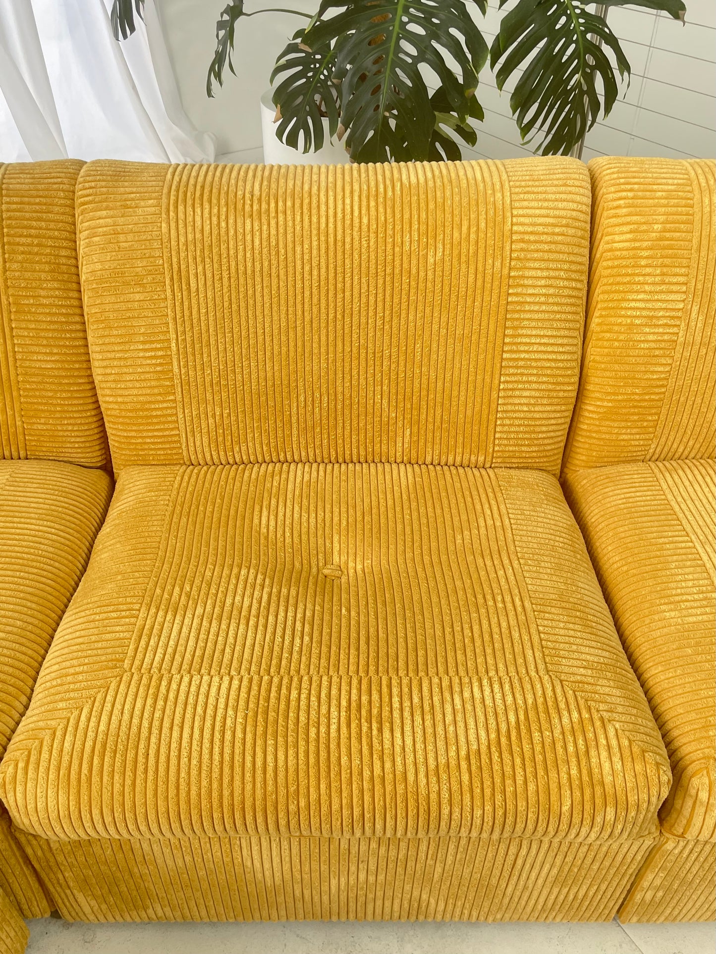 Bespoke Corduroy Modular Sofa