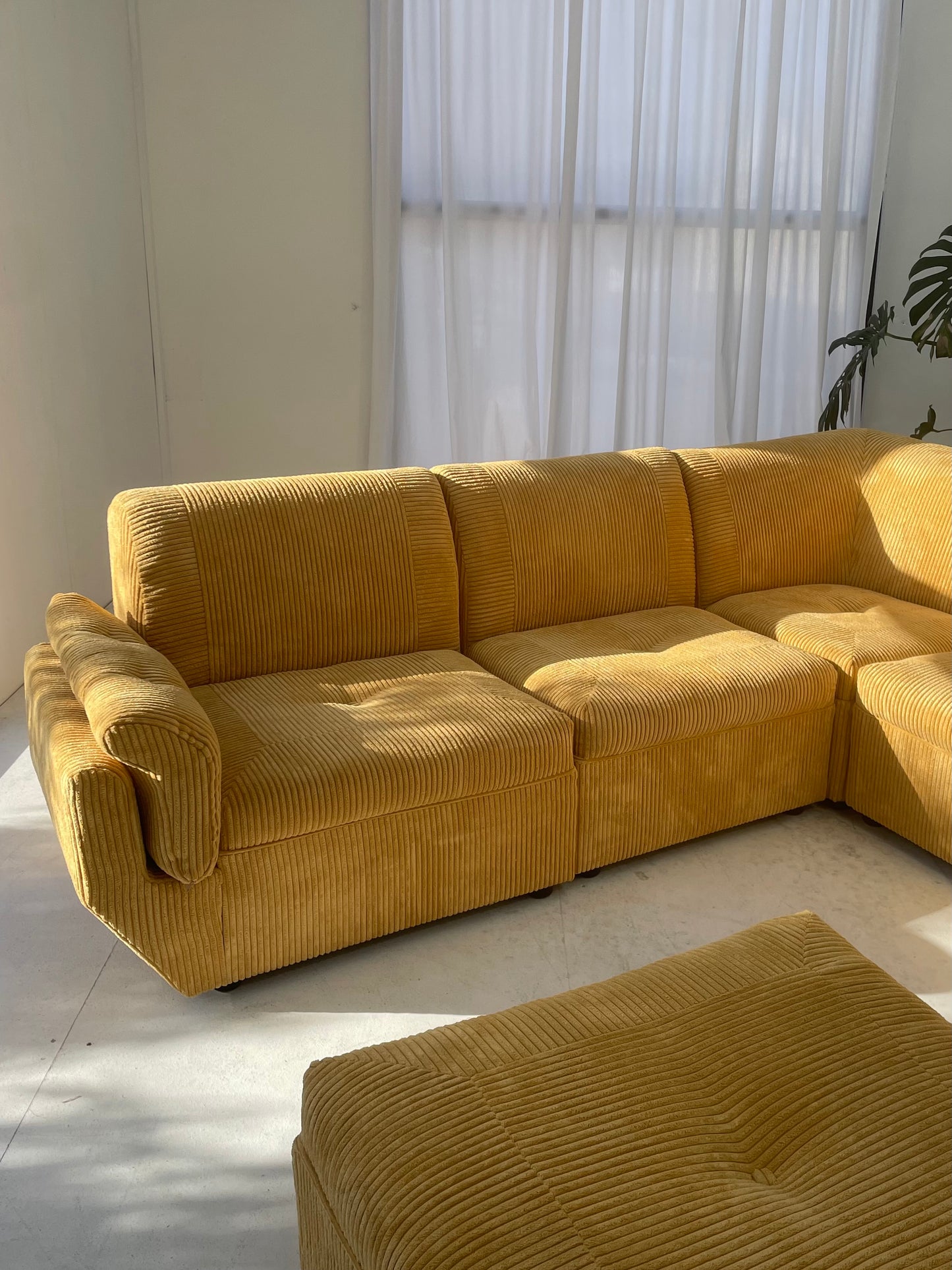 Bespoke Corduroy Modular Sofa