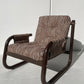 Brown Tubular Armchair - Two Available