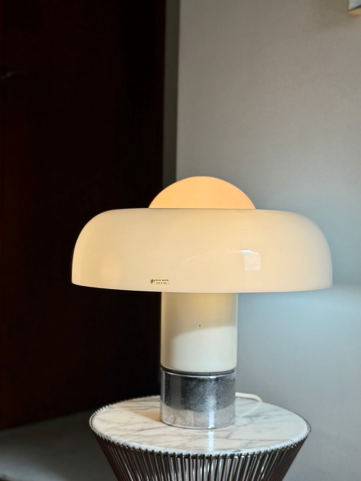 Original 1970's Brumbury Lamp by Luigi Massoni for Harvey Guzzini