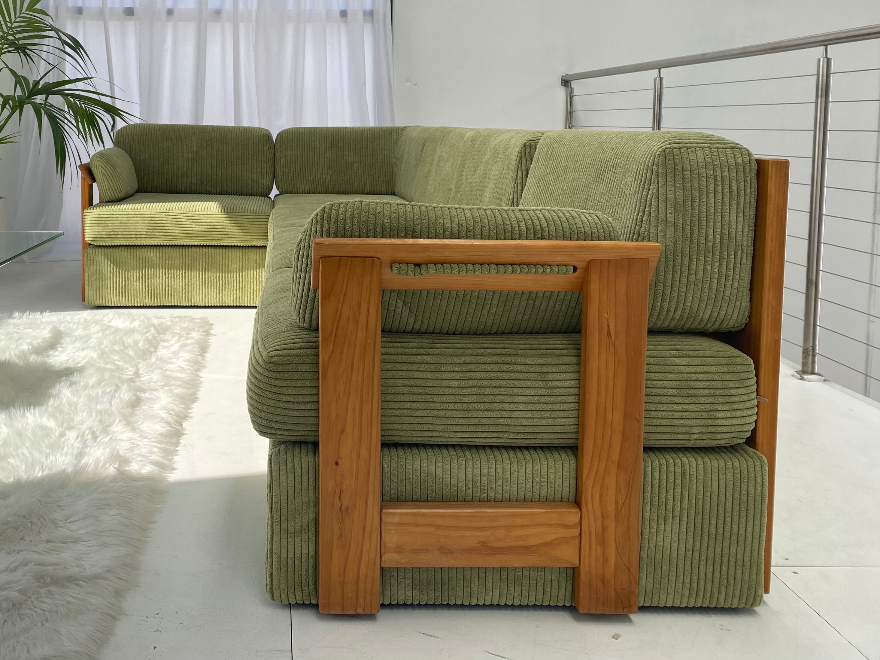 Vintage deals corduroy sofa