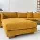 Mustard Jardan Sofa & Ottoman