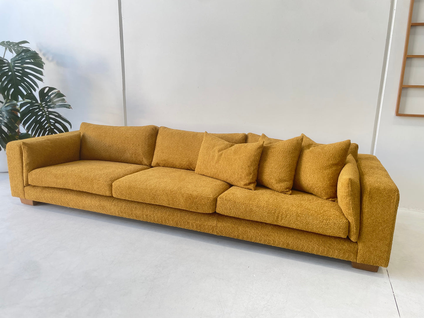 Mustard Jardan Sofa & Ottoman