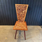 Set of Four Handcrafted Vintage Dining Chairs