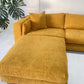 Mustard Jardan Sofa & Ottoman