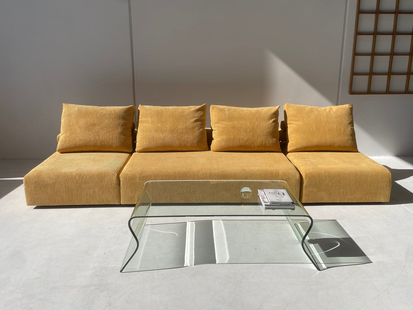 Bespoke Corduroy Modular Sofa