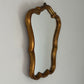 1950s Scalloped Gilt Mirror, Italy