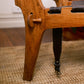 Angel I. Pazmino Rosewood and Leather Safari Chair