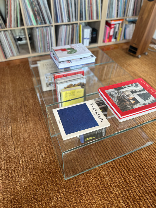 Low Glass Coffee Table