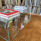 Low Glass Coffee Table