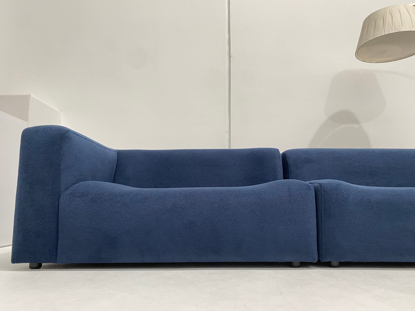 Bespoke Blue Sofa & Ottoman