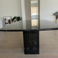 Black Marble Dining Table