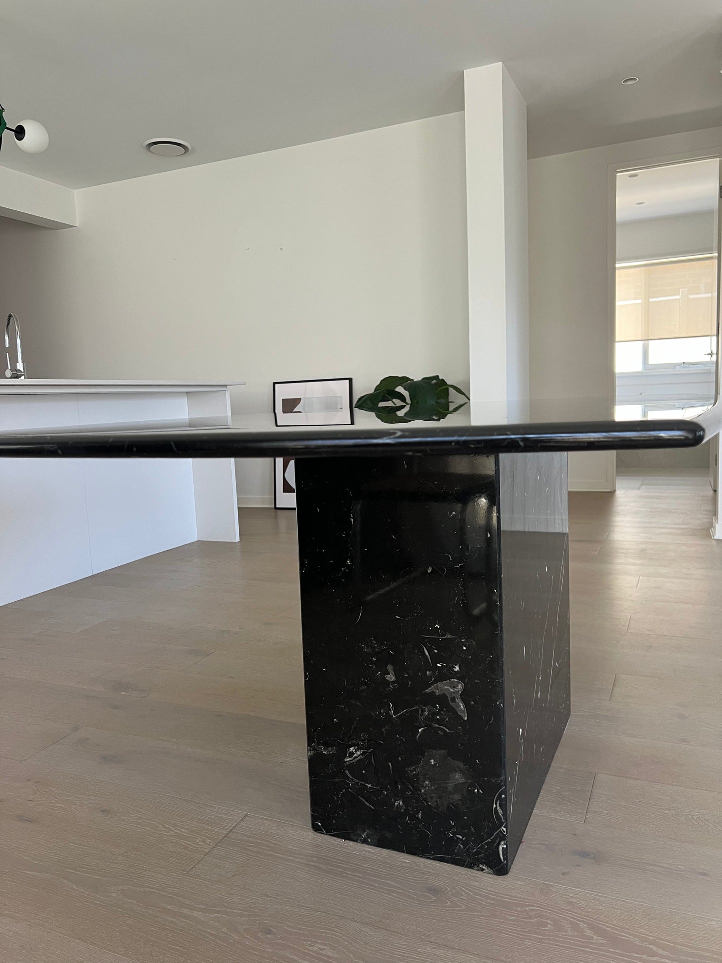 Black Marble Dining Table