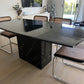 Black Marble Dining Table