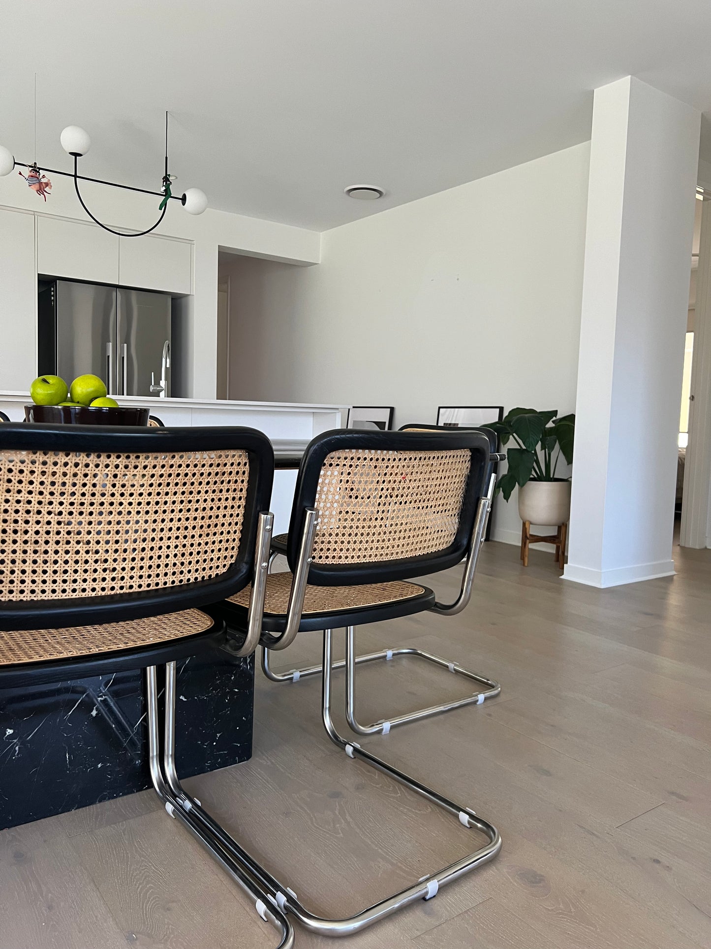 Black Marble Dining Table