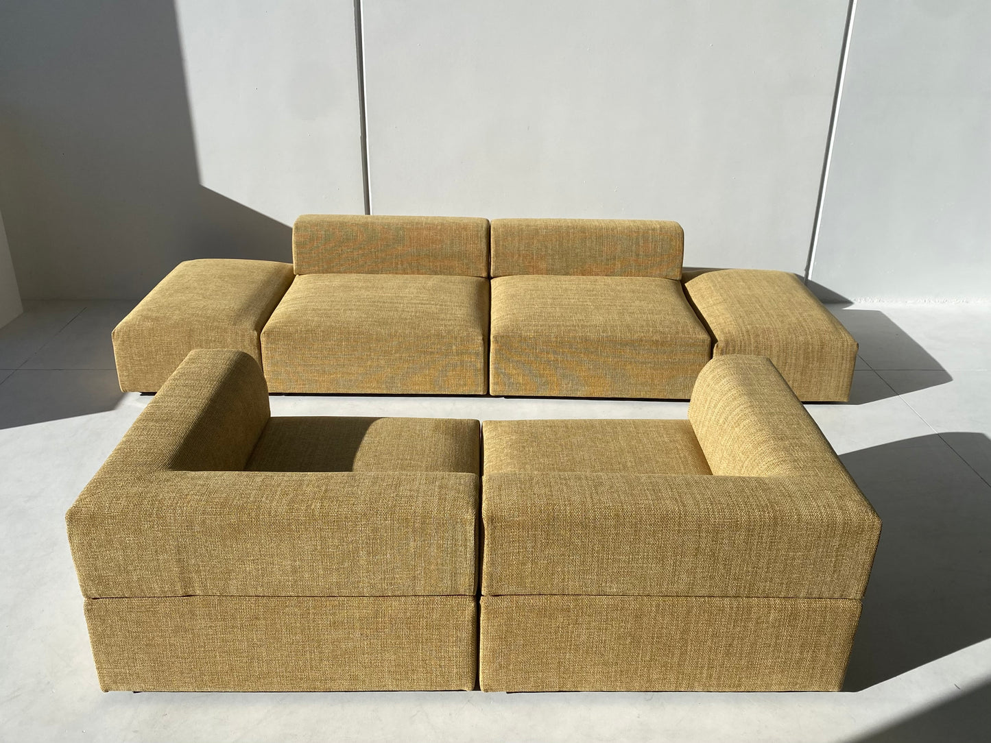 Ochre Modular Sofa Set