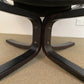 Vintage Danish Modern Falcon Lounge Chair & Ottoman by Sigurd Ressell for Vatne Mobler