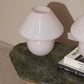 Large Pink Murano Mushroom Lamp - Two available