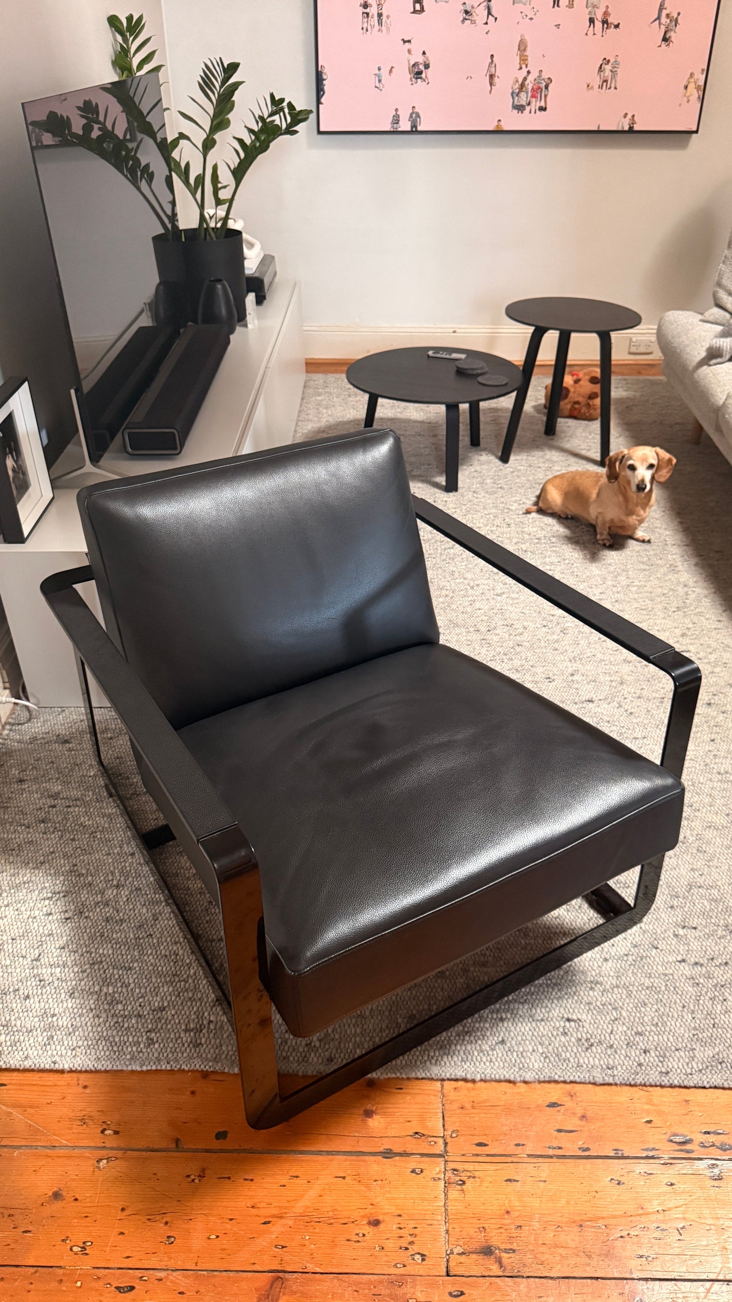 Poliform Leather Armchair