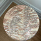 Pink Marble Onyx Stools - Two Available