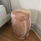 Pink Marble Onyx Stools - Two Available