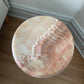 Pink Marble Onyx Stools - Two Available