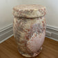 Pink Marble Onyx Stools - Two Available