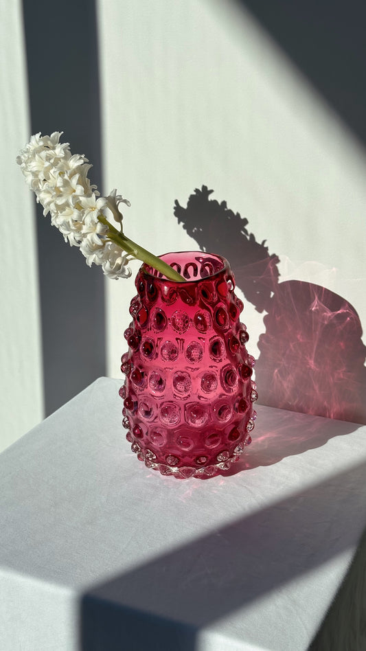 Pink Murano Vase