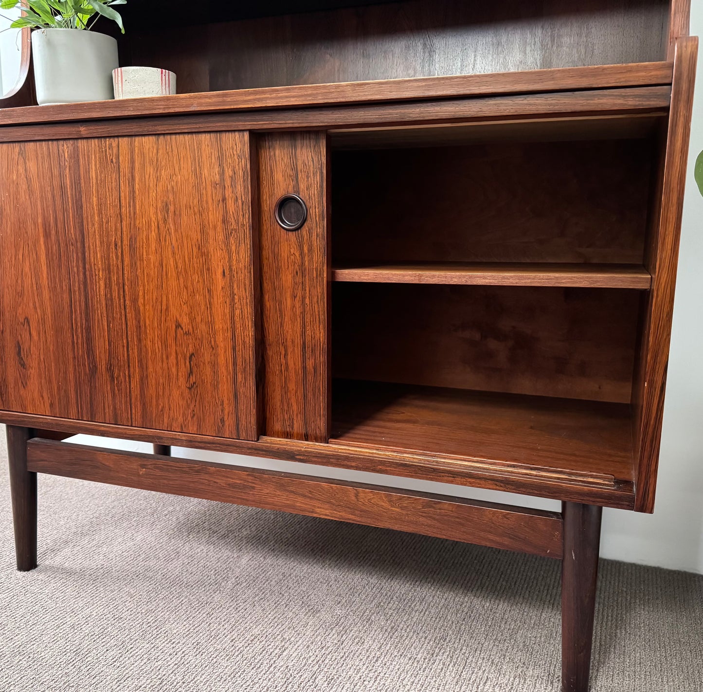 Vintage Mid Century Danish Bookshelf