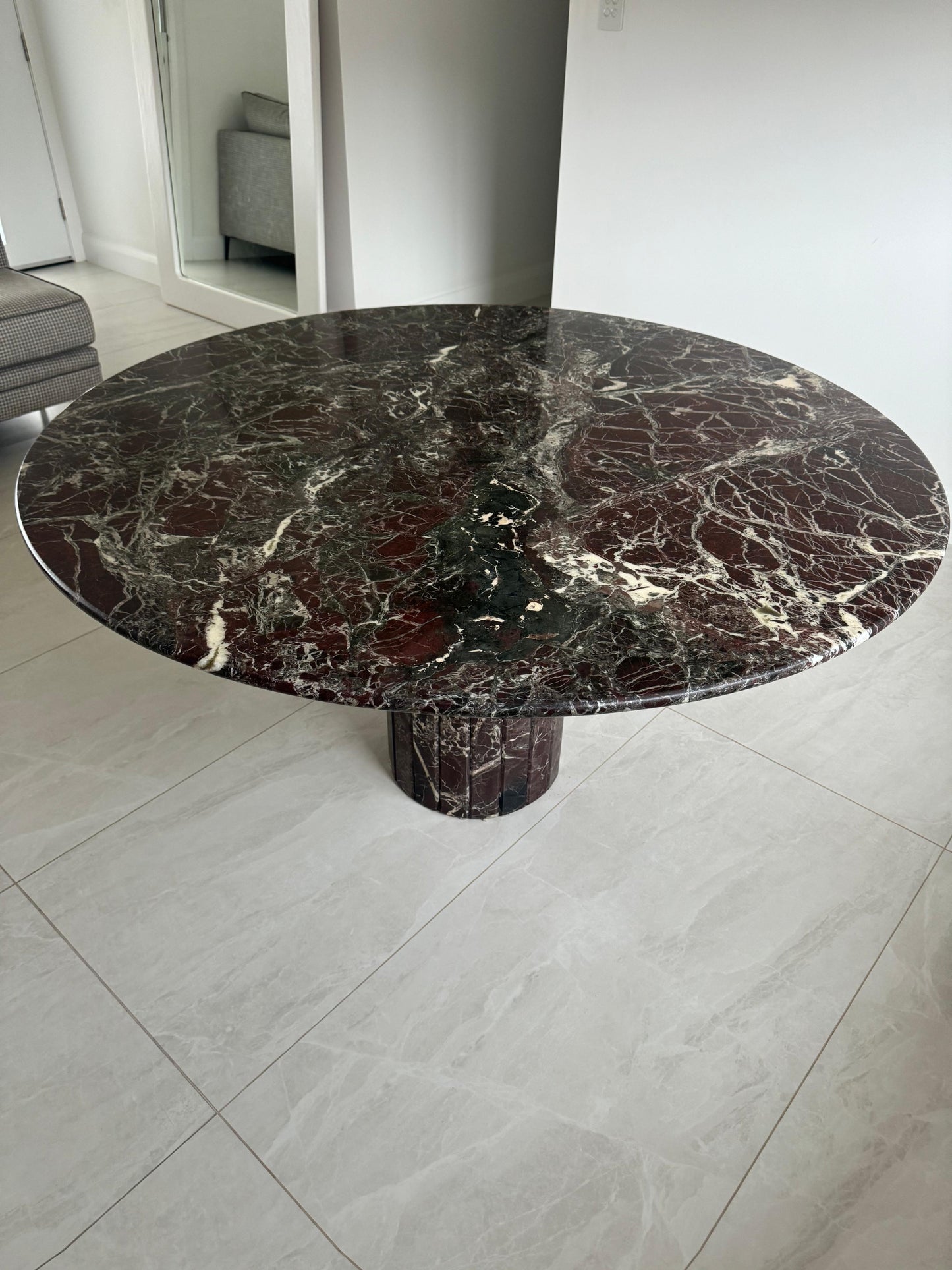 Italian Marble Dining Table