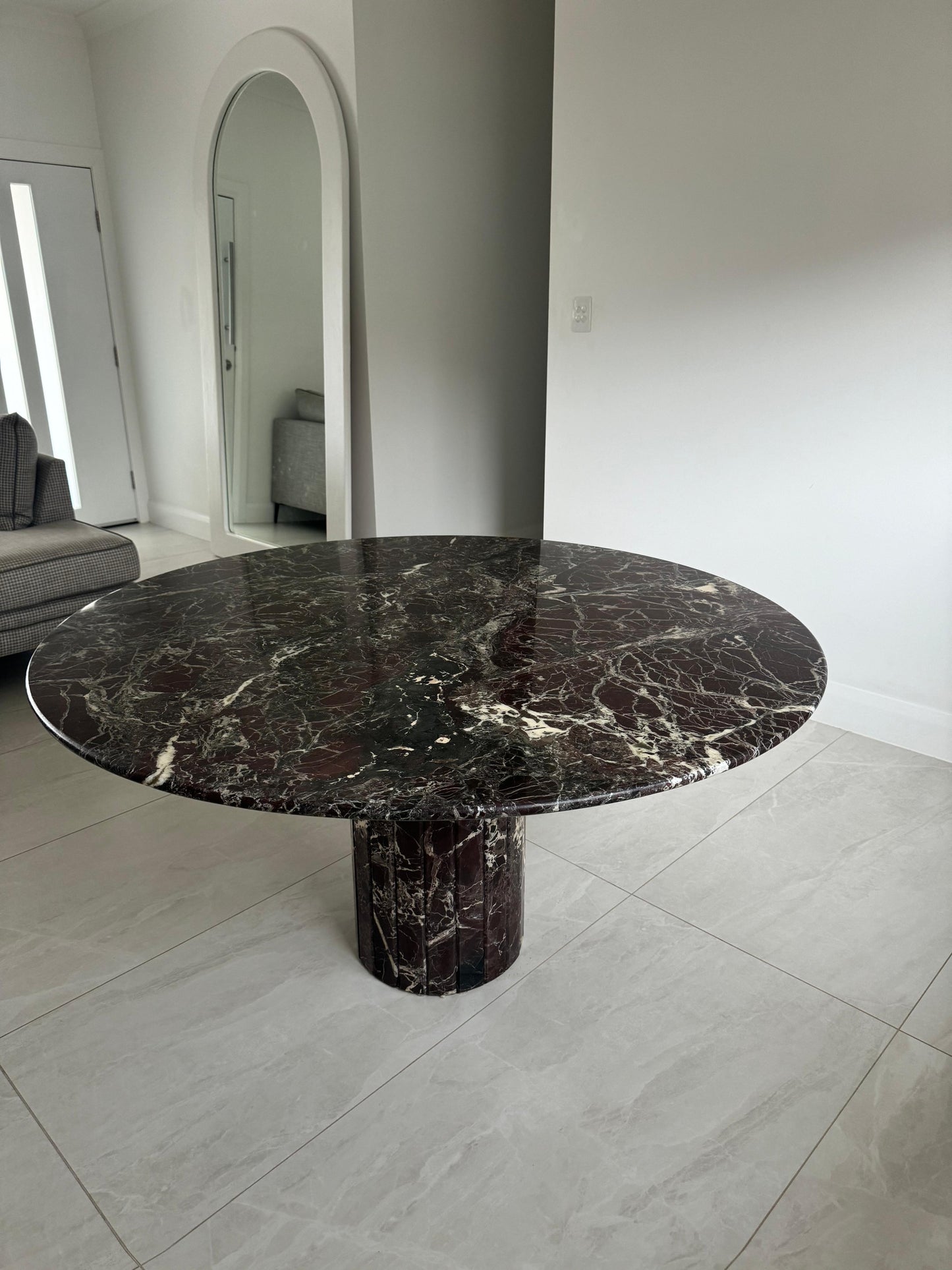 Italian Marble Dining Table