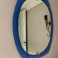 Blue Mid-Century Mirror by Veco