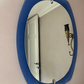 Blue Mid-Century Mirror by Veco