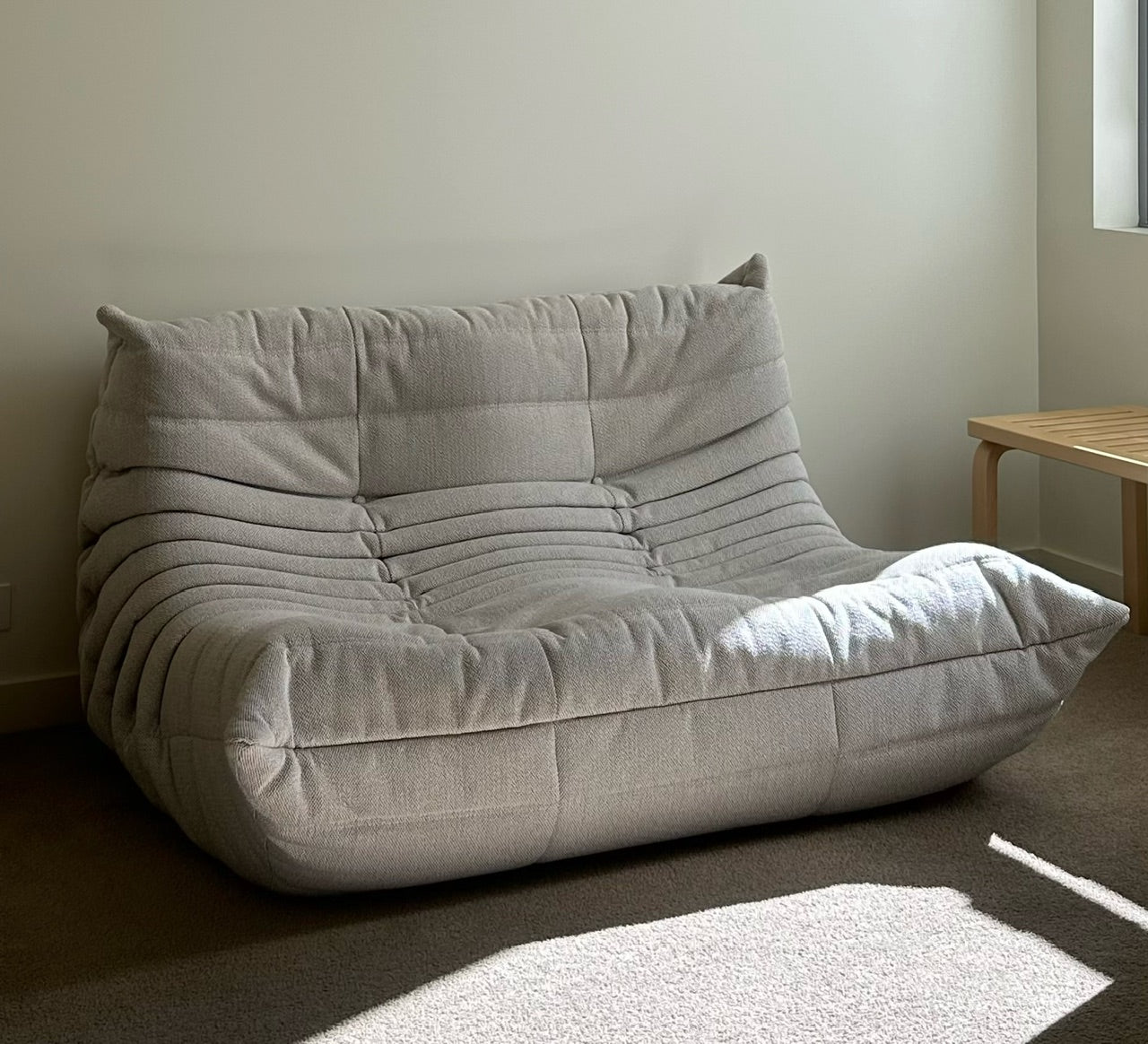 Ligne Roset Togo Small Settee and Ottoman