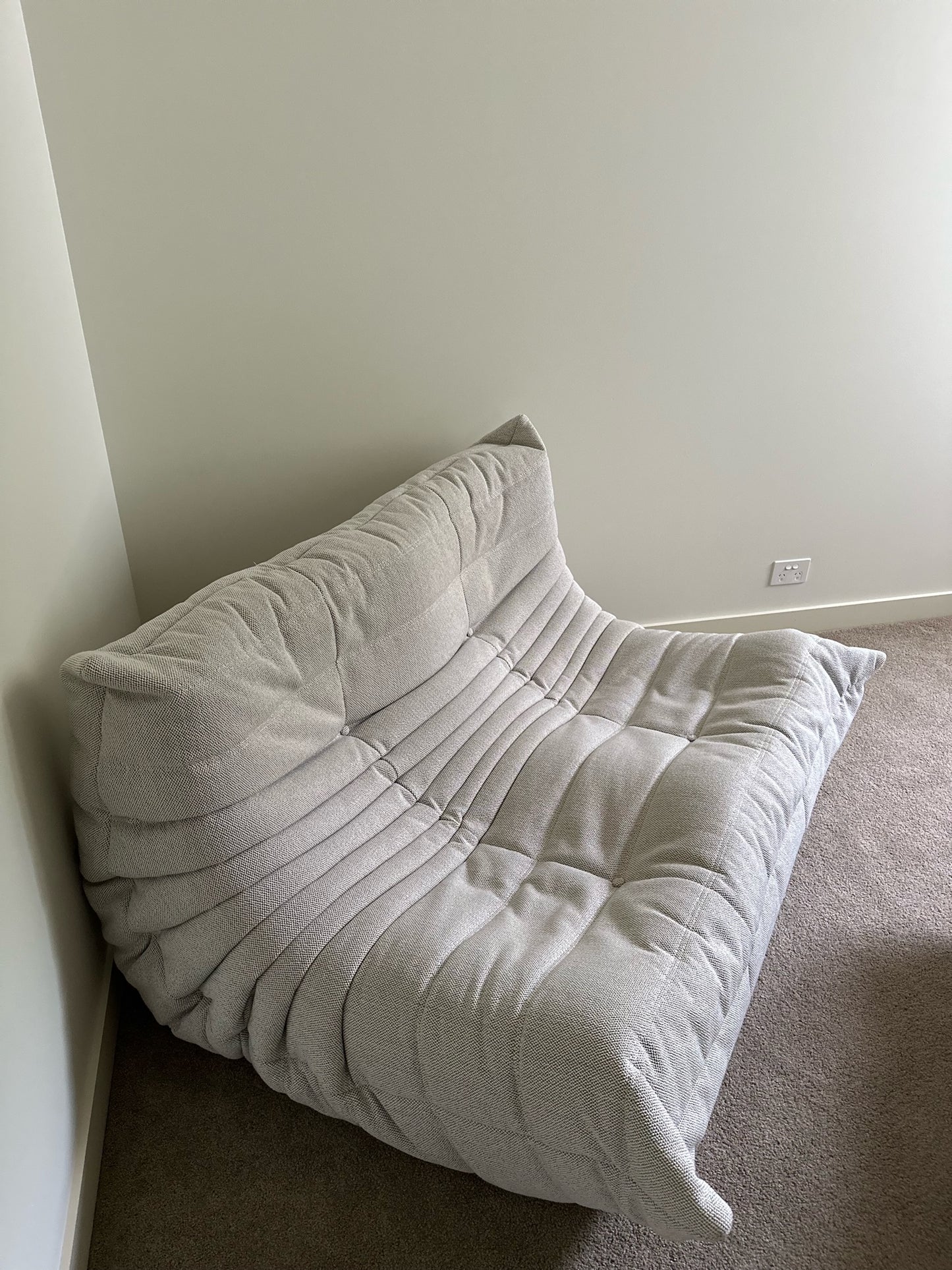 Ligne Roset Togo Small Settee and Ottoman