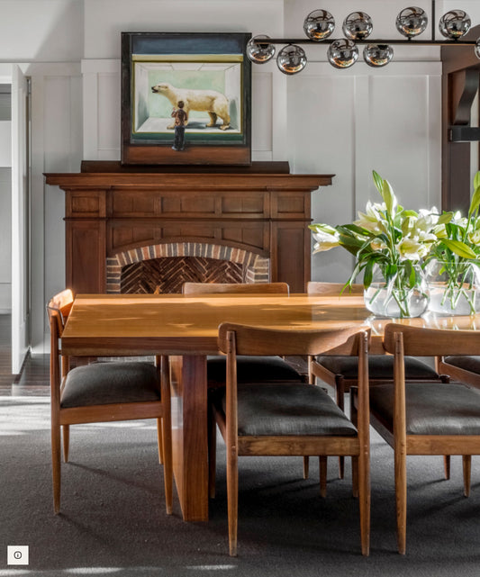 Custom Made Walnut Dining Table