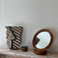 Mid Century Italian Bamboo Mirror