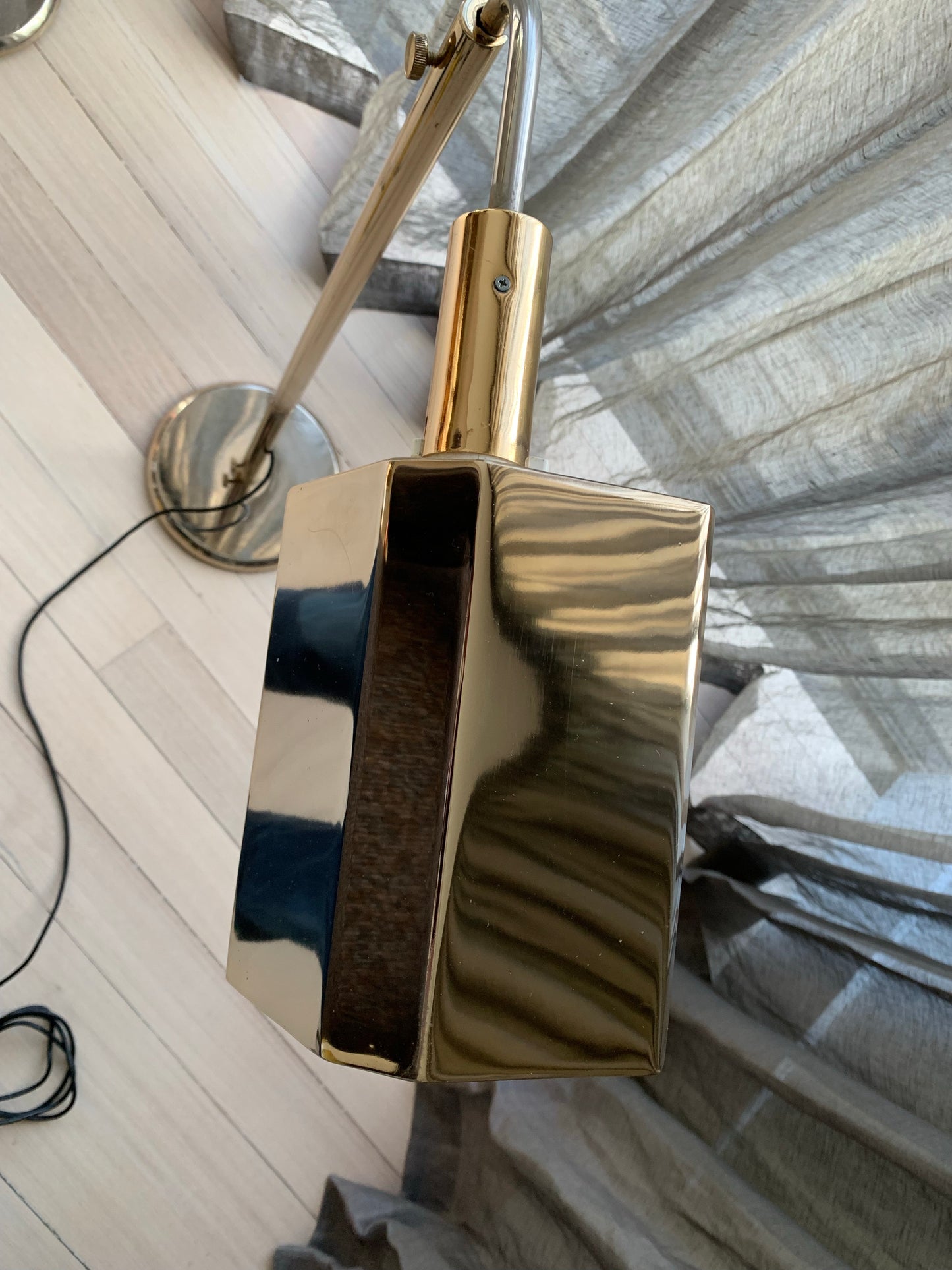 Vintage Oslo Brass Standard Lamp