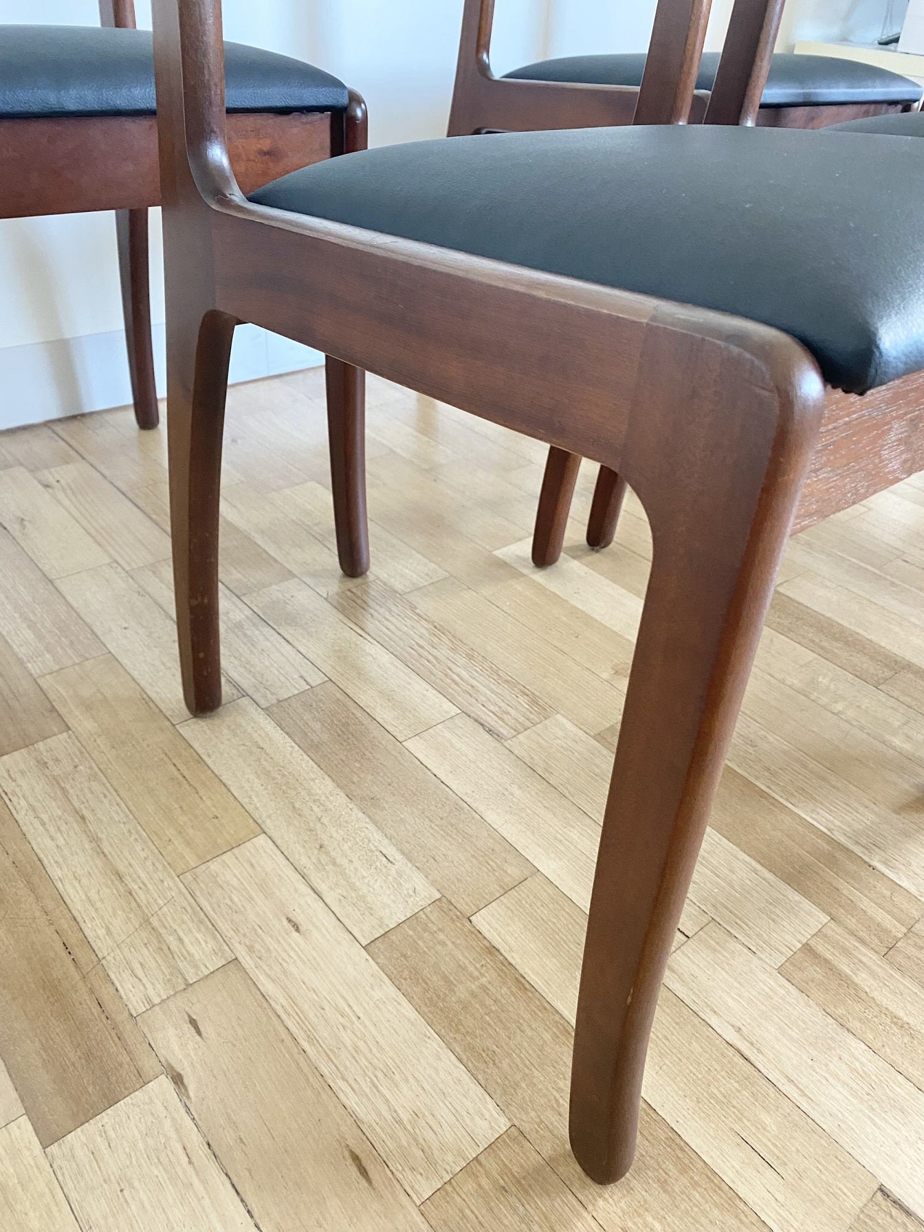 Set of Four Mid Century Danish Rosewood Dining Chairs