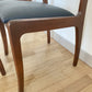 Set of Four Mid Century Danish Rosewood Dining Chairs